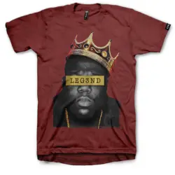 CAMISETA MARCA LEG3ND NOTORIOUS